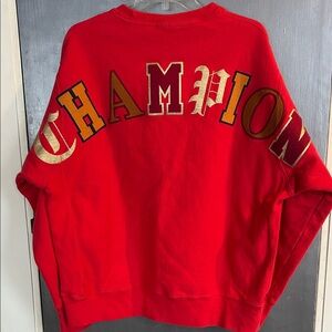 Champion BOLD Red Crewneck